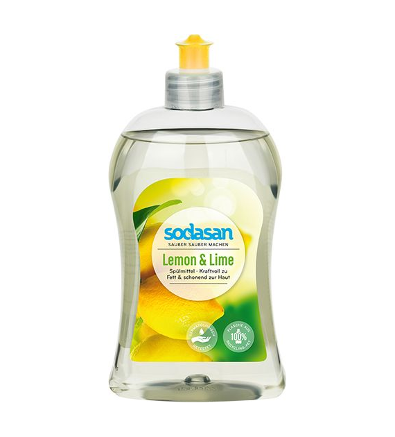 Płyn do mycia naczyń cytrynowy 500ml SODASAN