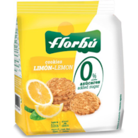 Ciastka cytrynowe bez dodatku cukru 130g FLORBU