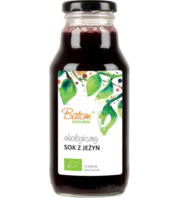 Sok jeżynowy bez dodatku cukru 330ml BATOM BIO