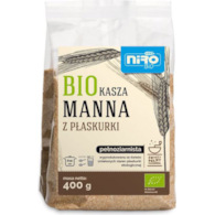 Kasza manna z płaskurki pełnoziarnista 400g NIRO BIO