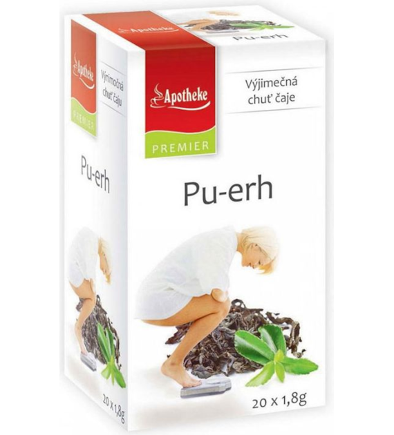 Herbatka Pu - erh ekspres 20T APOTHEKE - najlepiej spożyć przed: 30.06.2027