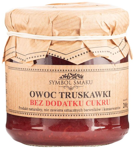Owoc truskawki bez cukru 190g SYMBOL SMAKU