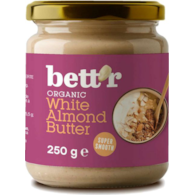 Masło migdałowe białe 100% 250g BETTR BIO