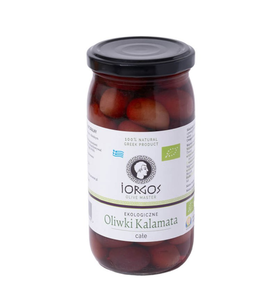 Oliwki Kalamata z pestką 360g IORGOS BIO