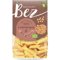 Makaron z ciecierzycy pióra penne bezglutenowy 250g BARTOLINI BIO