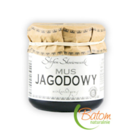 Mus jagodowy niskosłodzony 200g SKWIERAWSKI