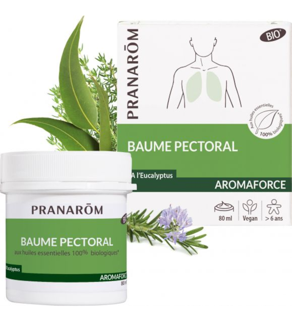 Aromaforce balsam rozgrzewający 80ml PRANARÔM EKO