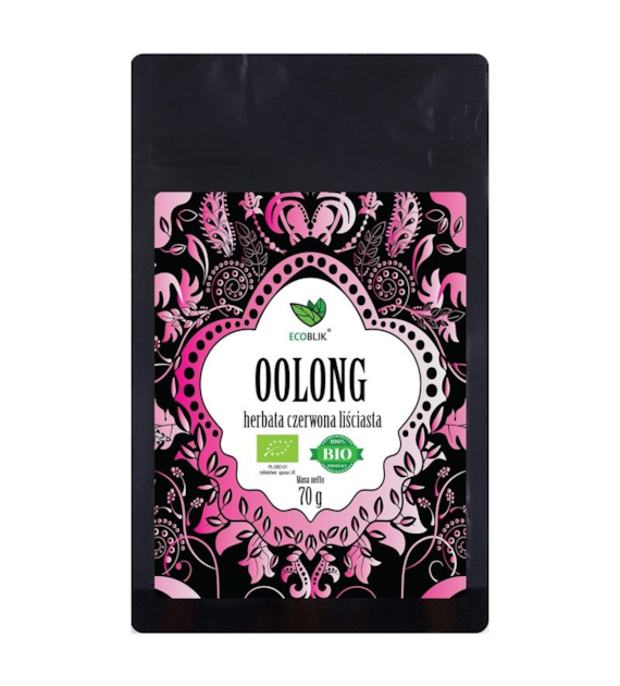 Herbata Oolong czerwona liściasta 70g ECOBLIK BIO