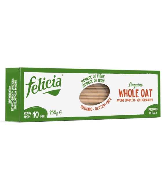 Makaron owsiany Linguine spaghetti  bezglutenowy 250g FELICIA BIO