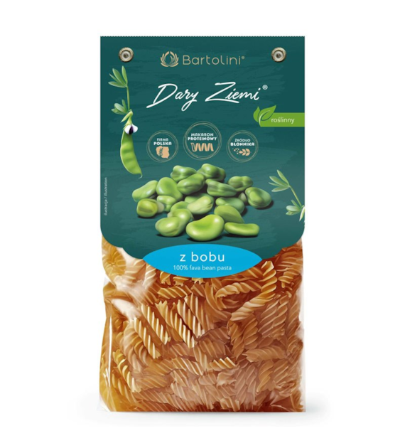Makaron z bobu świderki 250g BARTOLINI