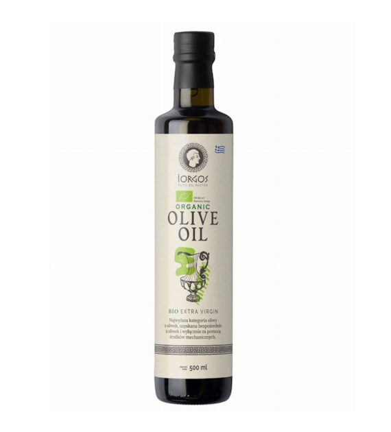 Oliwa z oliwek extra virgin Grecja Kreta 500ml IORGOS BIO
