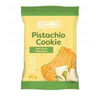 Ciasteczko miękkie pistacjowe z białą czekoladą bez cukru 45g FRANK&OLI