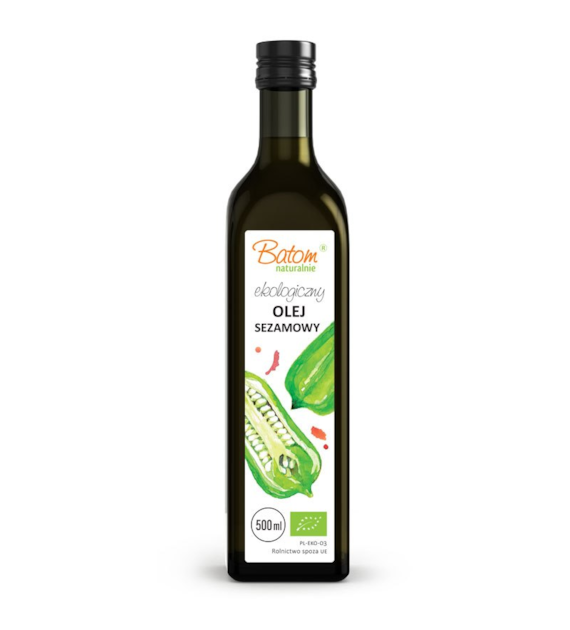 Olej sezamowy 500ml BATOM BIO