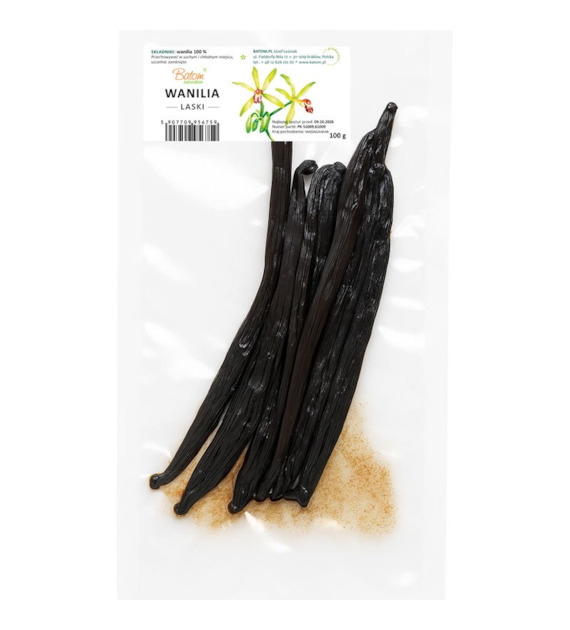 Wanilia laski premium 100g BATOM
