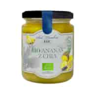 Mus z ananasa z chia bez cukru 250g SAD DANKÓW BIO