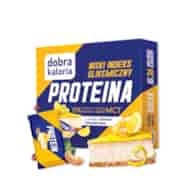 Mini batoniki proteinowe sernik cytrynowy niskie IG bez cukru 102g DOBRA KALORIA