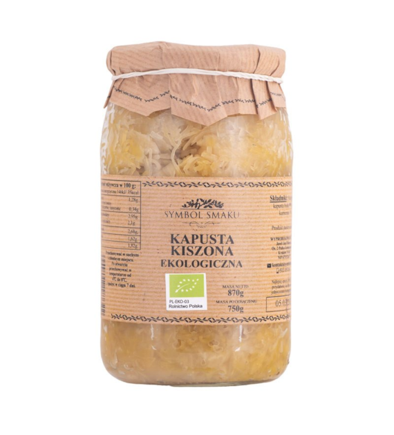 Kapusta kiszona 870g SYMBOL SMAKU BIO