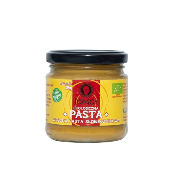 Pasta słonecznikowa włoska 185g IORGOS BIO