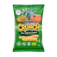 Chrupki kukurydziane Koperek i Pikle bezglutenowe 75g BIOSAURUS CRUNCH BIO