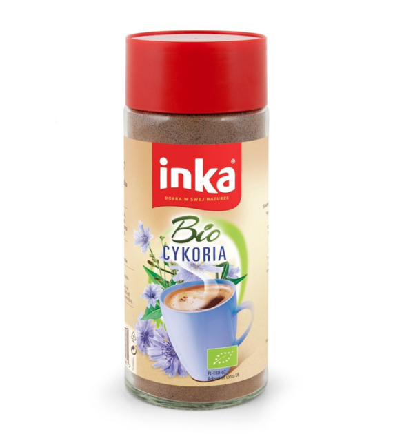 Kawa zbożowa z korzenia cykorii 100% rozpuszczalna 100g INKA BIO