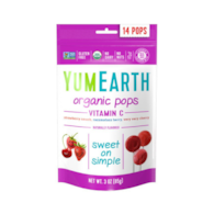 Lizaki owocowe z witaminą C 14szt. / 87g YUMEARTH BIO