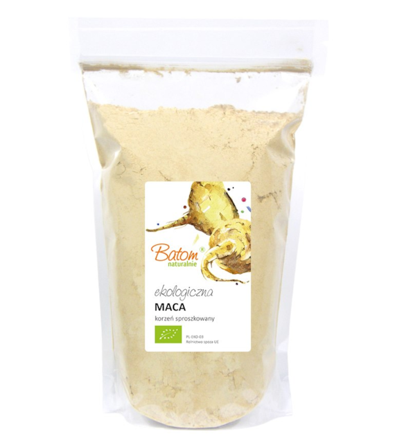 Maca korzeń sproszkowany 1kg BATOM BIO