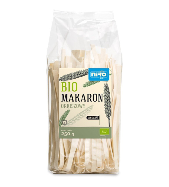 Makaron orkiszowy wstążki 250g NIRO BIO