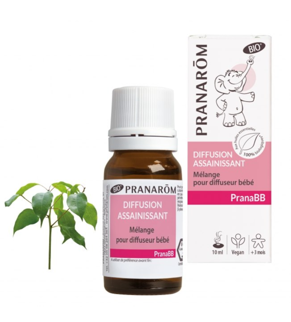 Mieszanka olejków eterycznych dla dzieci OCZYSZCZANIE POWIETRZA do dyfuzora 10ml PRANARÔM PRANABB EKO