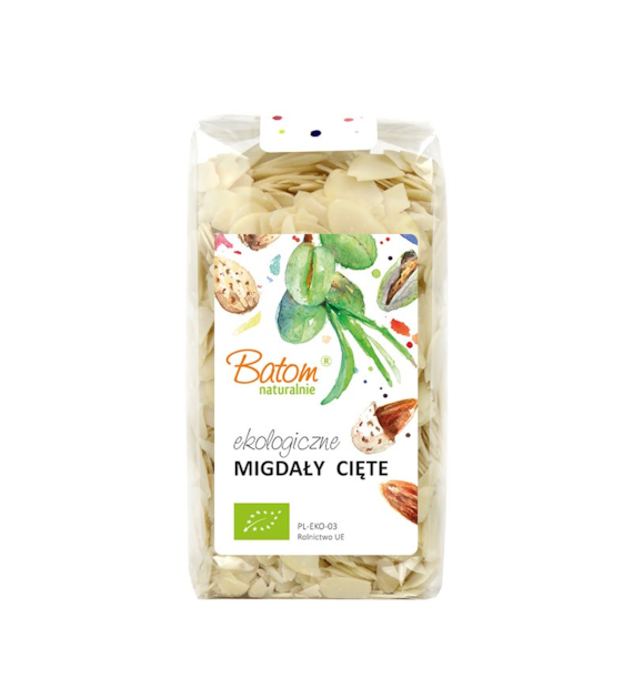 Migdały płatki cięte 125g BATOM BIO