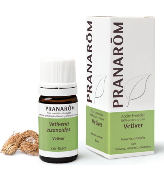 Olejek eteryczny wetiwerowy Vetiver Wetiweria Vetiveria zizanoides 5ml PRANARÔM
