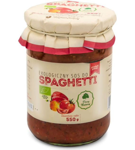Sos do spaghetti 550g DARY NATURY BIO
