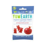 Żelki owocowe o smaku granatu 50g YUMEARTH BIO