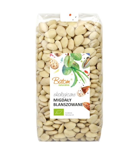 Migdały blanszowane 1kg BIO