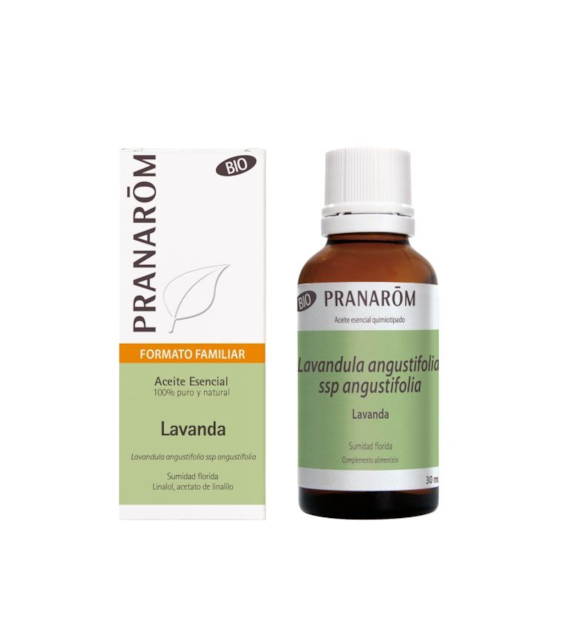Olejek eteryczny lawendowy Lawenda wąskolistna Lavandula angustifolia ssp angustifolia 30ml PRANARÔM BIO