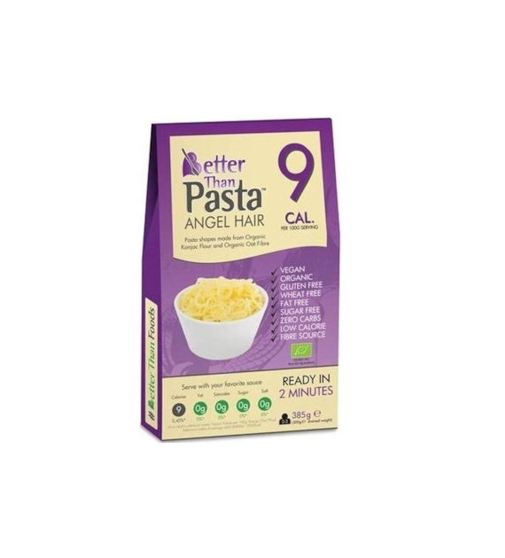 Makaron konjac noodles angel hair 385g BETTER THAN FOODS BIO