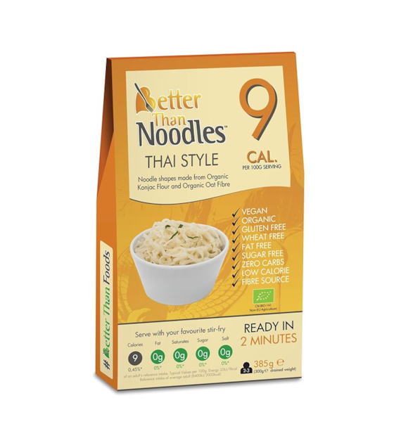Makaron konjac noodles thai style 385g BETTER THAN FOODS BIO