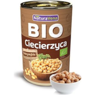 Ciecierzyca konserwowa puszka 400g NATURAVENA BIO