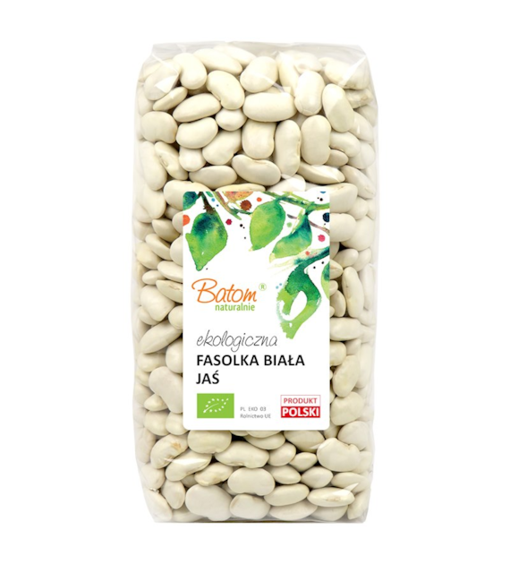 Fasola biała Jaś 1kg BATOM BIO