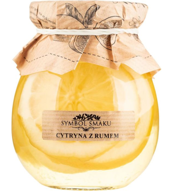 Cytryny w syropie z rumem 260g SYMBOL SMAKU