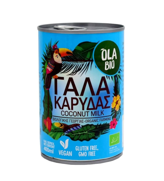 Mleczko kokosowe RAW puszka 400ml OLA BIO BIO