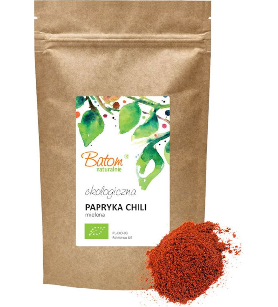 Papryka chili mielona 200g BATOM BIO