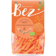 Makaron z soczewicy pióra / penne bezglutenowy 250g BARTOLINI BIO