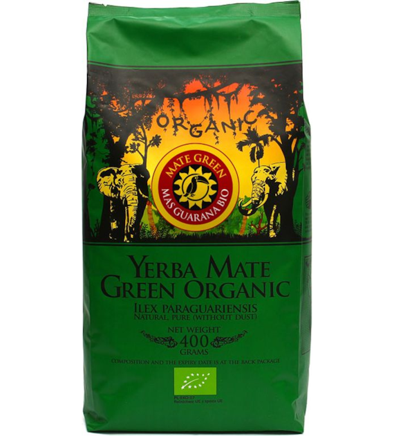 Yerba Mate z guaraną 400g MATE GREEN BIO