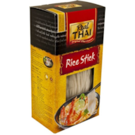 Makaron ryżowy wstążka wąska 3mm 375g REAL THAI