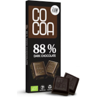 Czekolada RAW surowa ciemna 88% 40g COCOA BIO