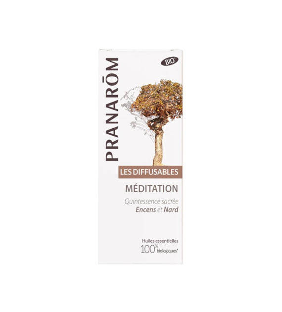 Mieszanka olejków eterycznych MEDITATION do dyfuzora 30ml PRANARÔM EKO
