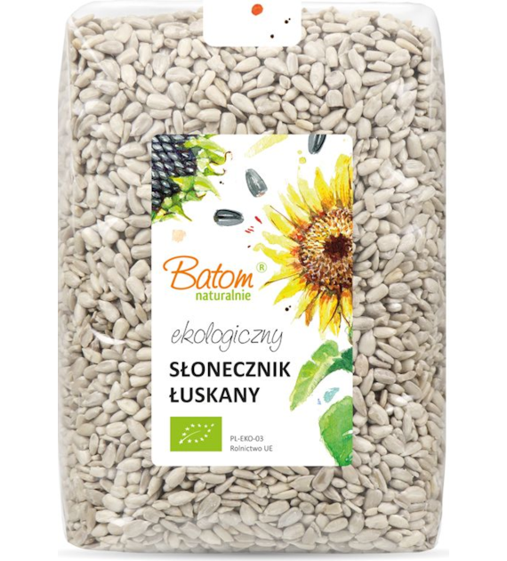 Słonecznik łuskany 1kg BATOM BIO