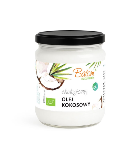 Olej kokosowy bezzapachowy 500ml BATOM BIO