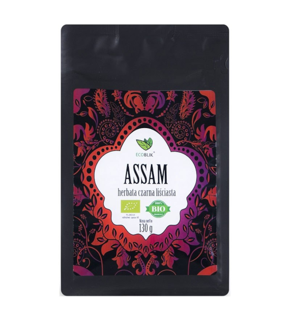 Herbata Assam czarna liściasta 130g ECOBLIK BIO