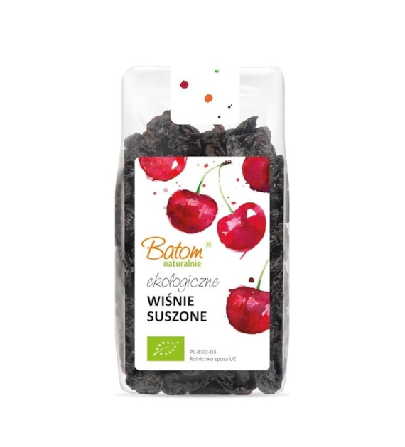 Wiśnie suszone bez pestek 1kg BATOM BIO